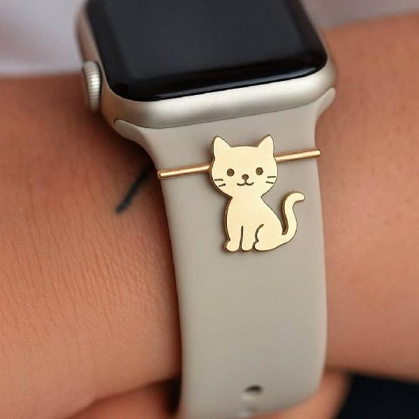 آویز طلا اپل واچ گربه گوگولی